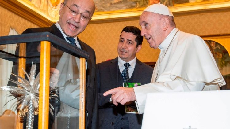 Papa Francisko akutana na kuzungumza na Rais Barham Saleh wa Iraq: Mkazo: Upatanisho na umoja wa Kitaifa
