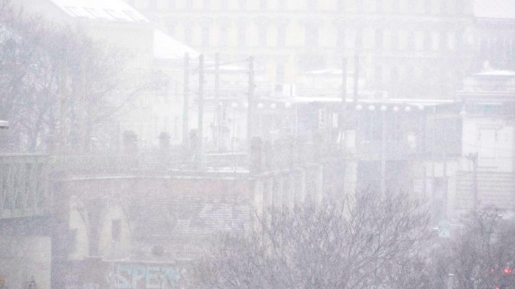 Grauswetter in Wien - aber ein herzlicher Abschiedsempfang