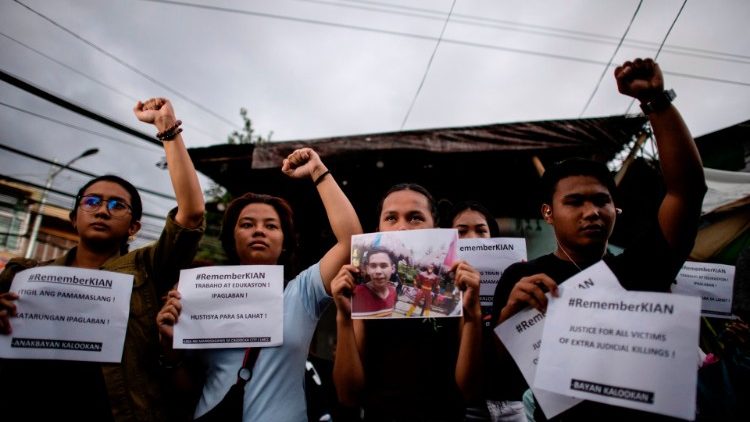 Proteste gegen die Polizeigewalt auf den Philippinen