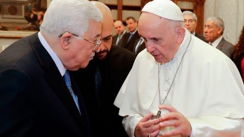 Papa-Abbas: rilanciare il processo di pace israelo-palestinese