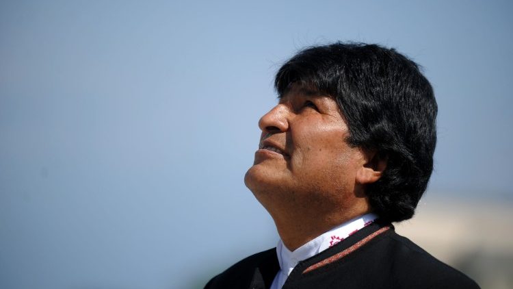 Il Presidente boliviano Morales