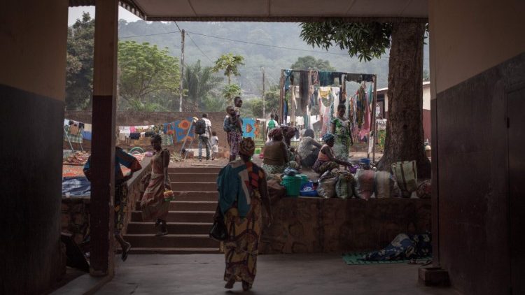 Un centre pédiatrique à Bangui, Centrafrique, en décembre 2018 