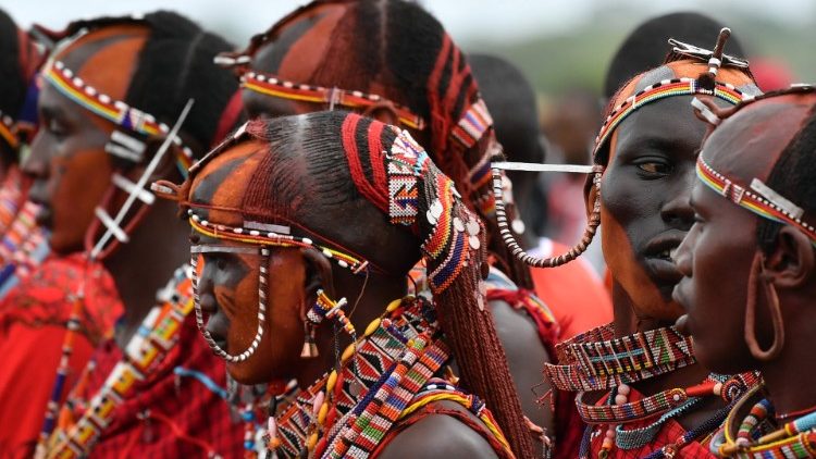 Maasai in Kenia