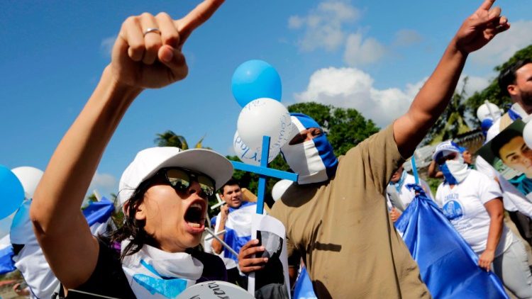 Costa Rica. Protestas de refugiados nicaragüenses contra la crisis que se vive en  Nicaragua
