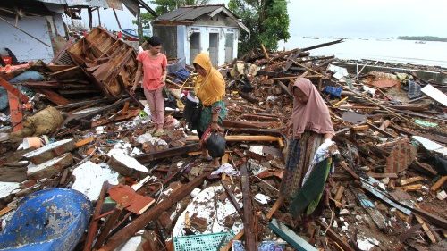 Misereor hilft nach erneutem Tsunami in Indonesien