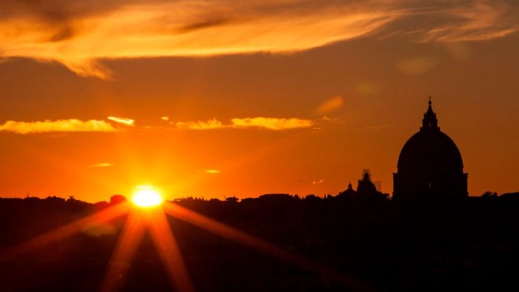 Sun dips over the Vatican Hills