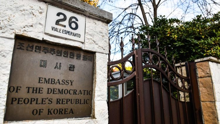 North Korea's embassy to Italy, located in Rome