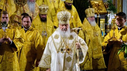 Russland: Patriarch Kyrill leitet Prozession gegen Corona