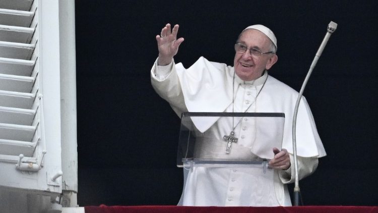 教皇フランシスコ、2019年1月13日、バチカンでの日曜正午の祈り