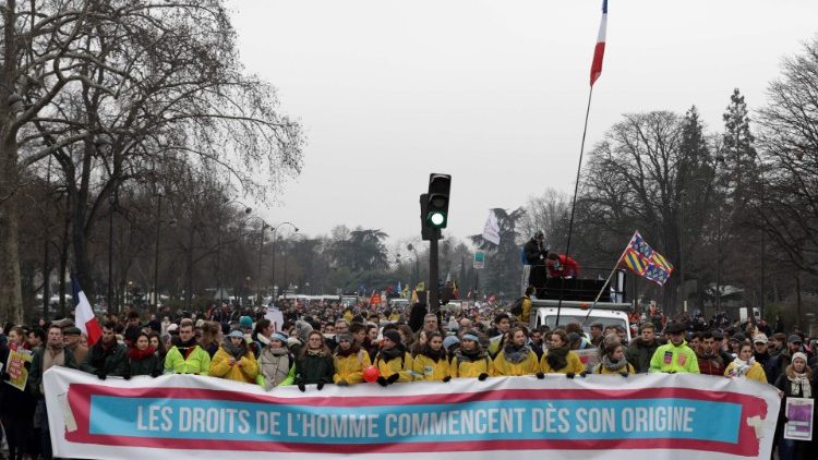 Francia: 13ª Marcha por la Vida