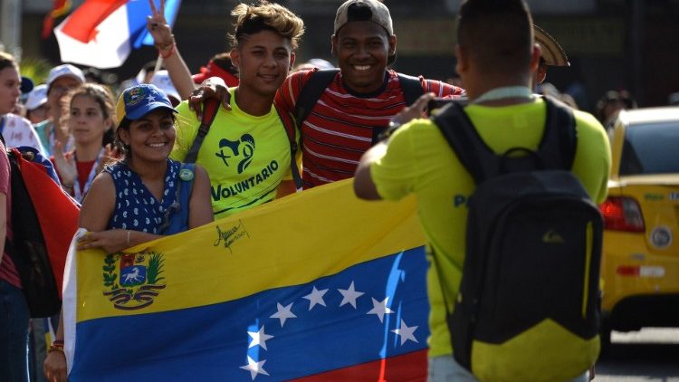 Venesuelos jaunimas PJD Panamoje