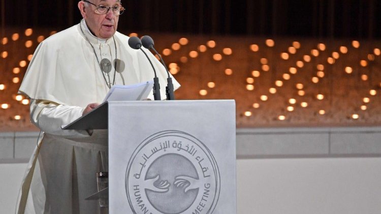 Папата на Междурелигиозната среща в Абу Даби