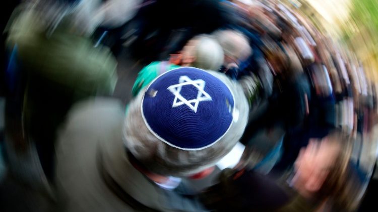 Manifestazione contro l'antisemitismo