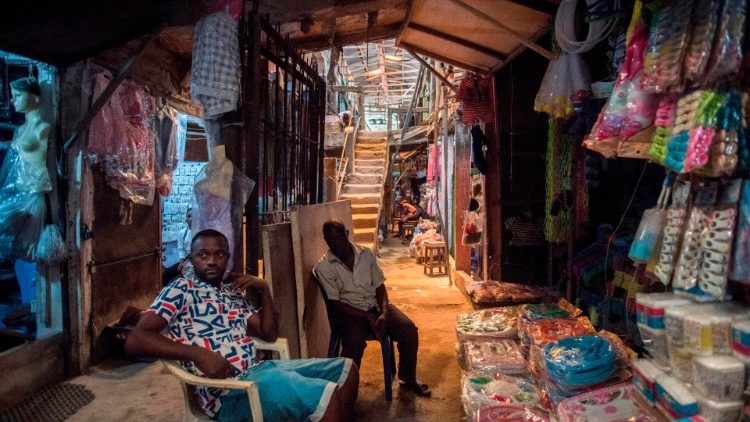 Marktszene in Aba (Nigeria)