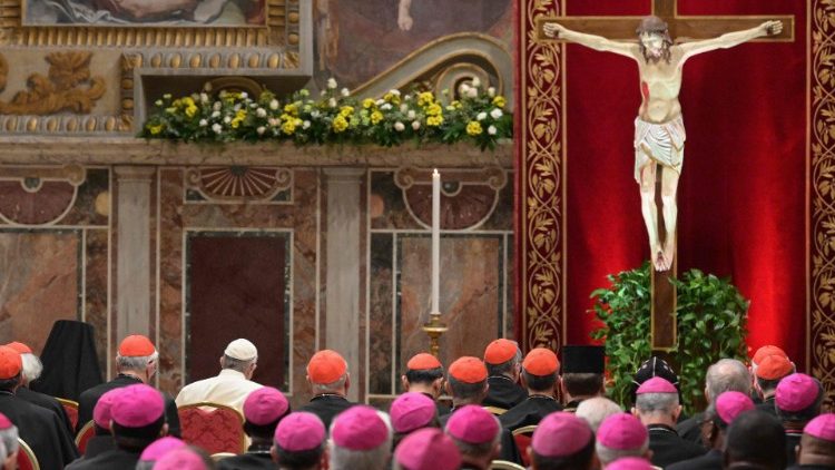 教皇フランシスコと司教らによる共同回心式　2019年2月23日　