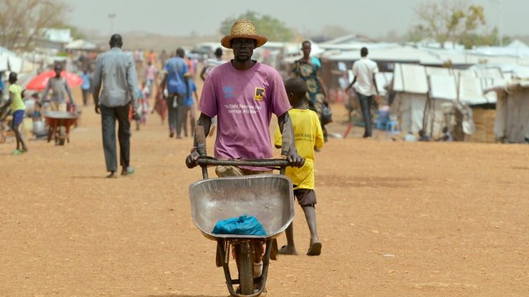 Un centro per la protezione dei civili in Sud Sudan