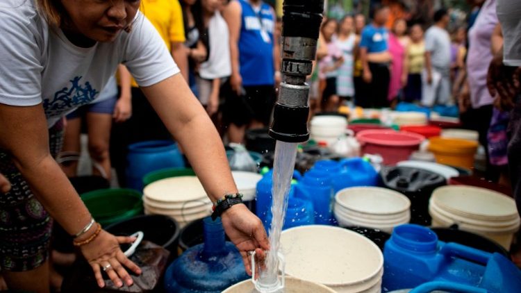 마닐라 물 부족 위기
