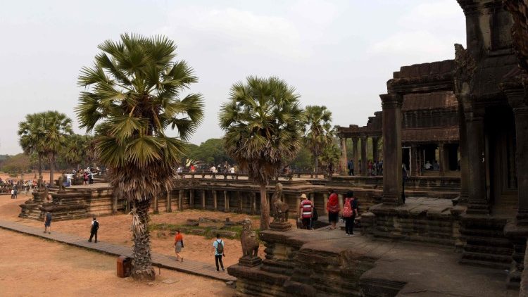 Ein Tempel in Siem Reap