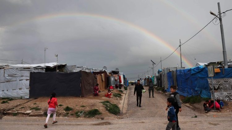 Campo rifugiati in Kurdistan