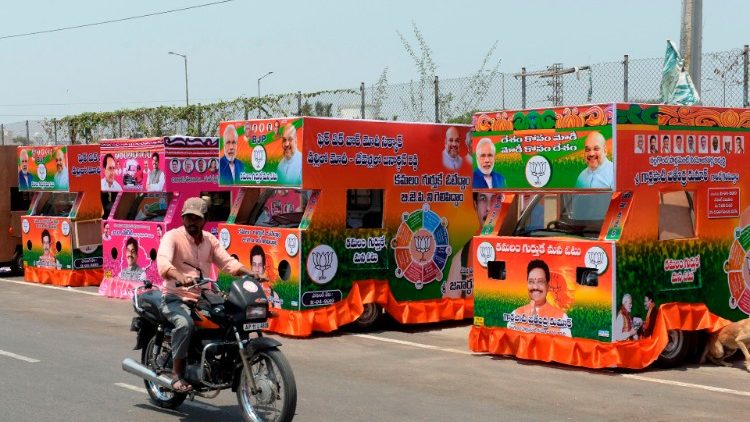 Campagna elettorale in India in vista delle prossime elezioni