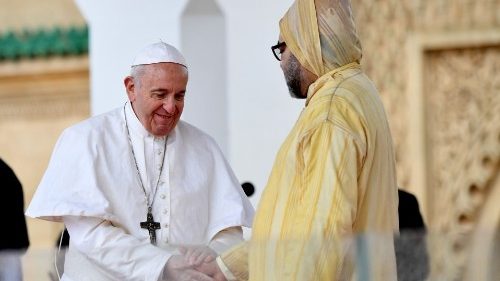 Papa a la sociedad de Marruecos: la cultura del diálogo es la clave para la paz