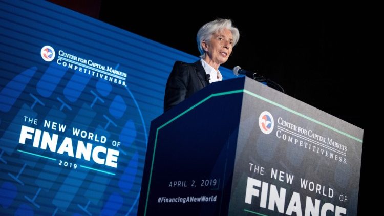 La directrice générale du FMI, Christine Lagarde