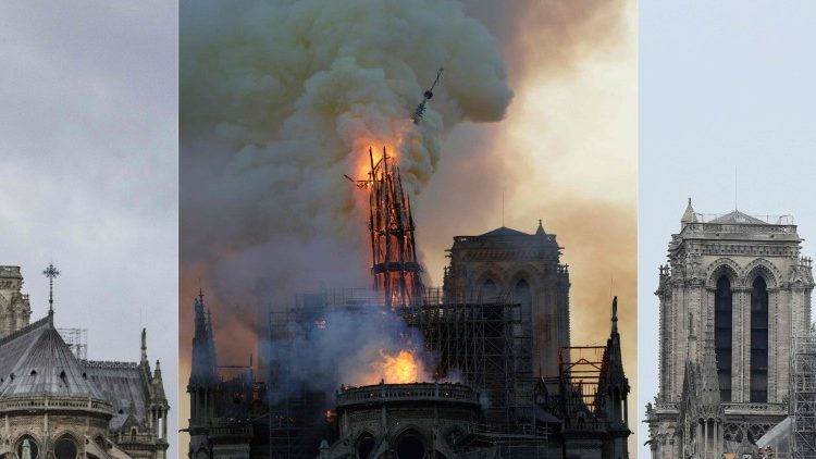 Notre Dame har brunnit