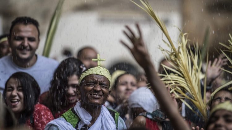 Celebração do Domingo de Ramos, Etiópia