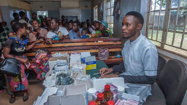 Eine Impf-Aktion in Malawi