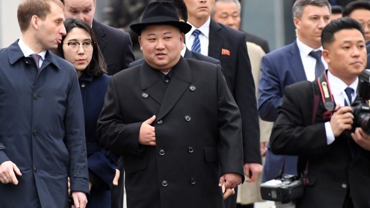 L'arrivo di Kim Jong Un a Vladivostok