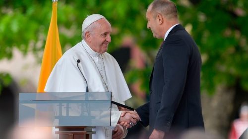 Príhovor pápeža Františka občianskym a náboženským predstaviteľom Bulharska