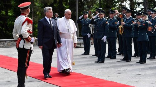 Wortlaut: Erste Rede von Papst Franziskus in Nordmazedonien