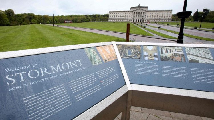 Le palais de Stormont, siège du parlement nord-irlandais à Belfast. 