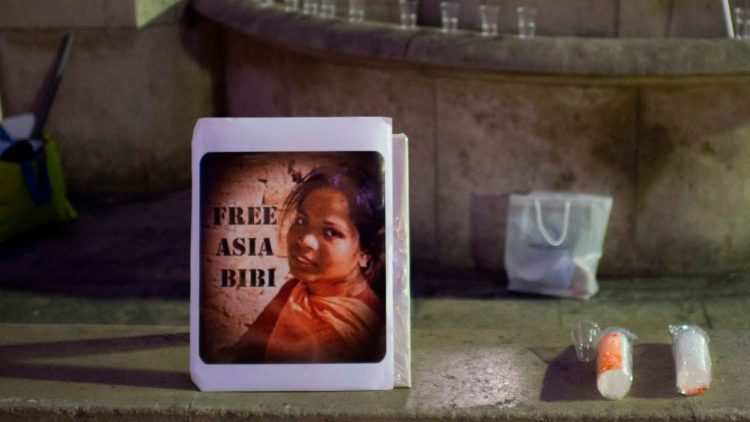 Ein ähnliches Schicksal: Asia Bibi saß acht Jahre im Todestrakt bevor sie freigelassen wurde