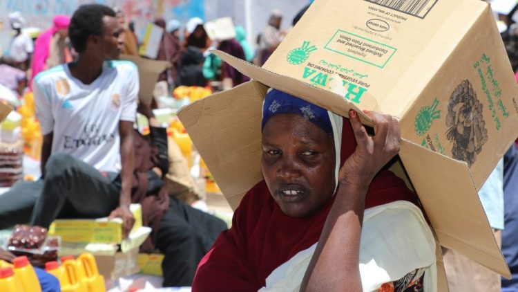 Somalia: Hilfslieferung an Bedürftige
