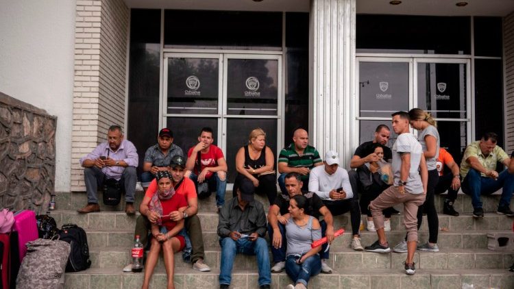 Menschen aus Kuba hoffen in Mexiko auf eine Einreisemöglichkeit in die USA