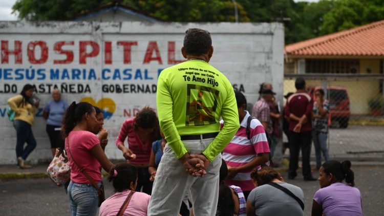 VENEZUELA. Famililares de prisioneros