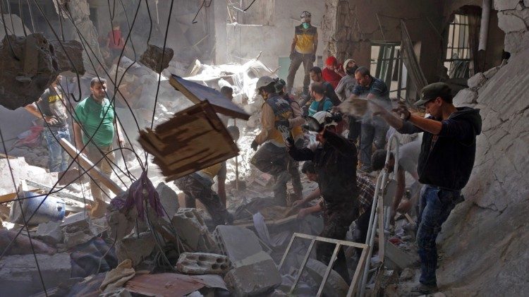 Spašavanje preživjelih u Idlibu (27. svibnja 2019.)