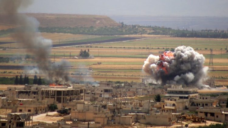 Die Kämpfe um Idlib dauern an