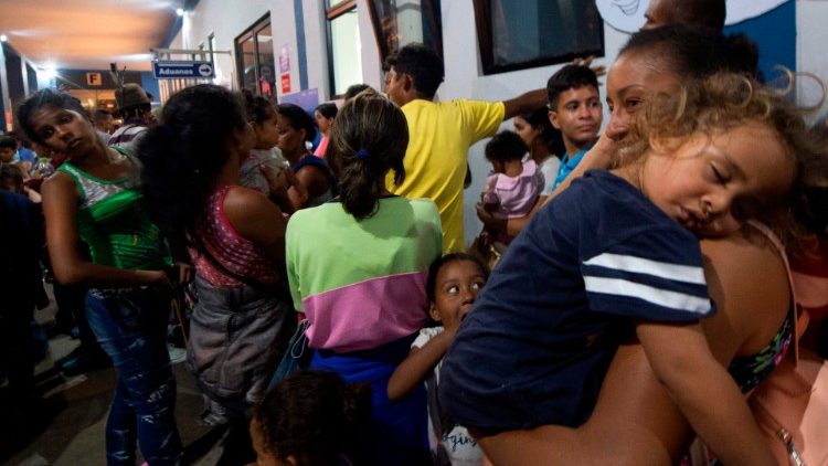 Migrantes venezuelanos no Peru