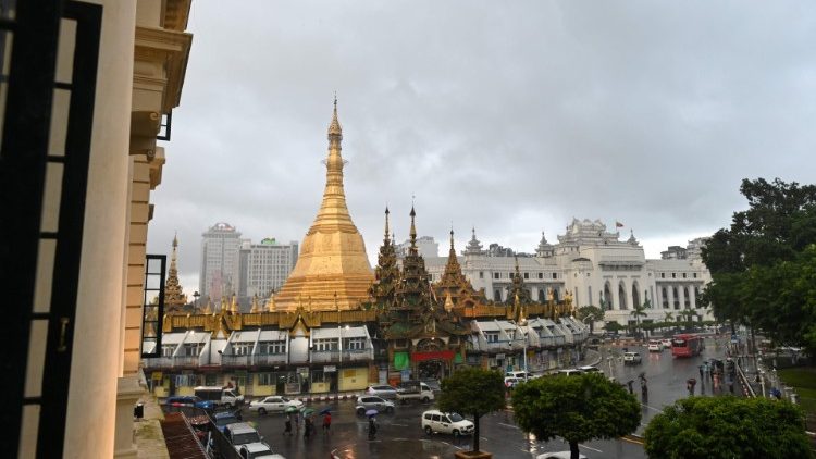 Yangon in Myanmar