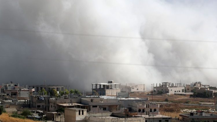 시리아 이들립 지역 폭격