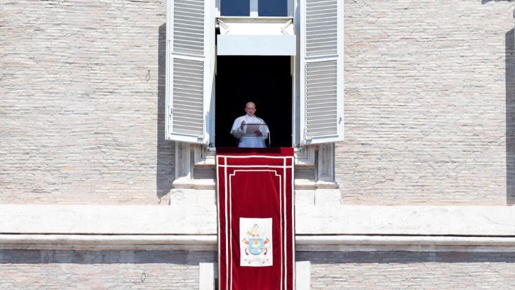 البابا فرنسيس يتلو صلاة التبشير الملائكي 21 تموز يوليو 2019