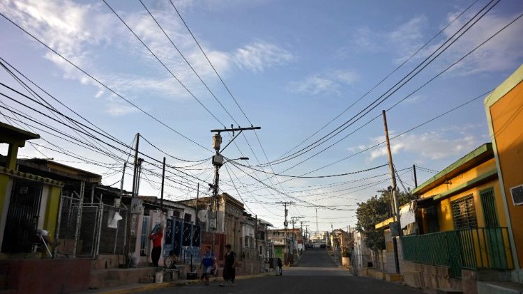 Eine Straße in Maracaibo