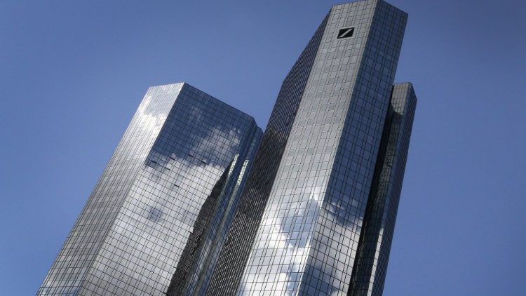 Le siège de la Deutsche Bank à Francfort-sur-le-Main en Allemagne.