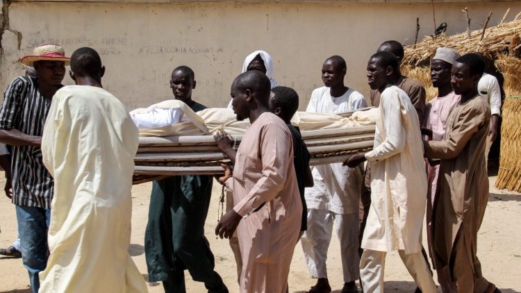 Opfer der Terrorsekte Boko Haram in Nigeria; der Norden des Landes gehört zur Sahel-Zone