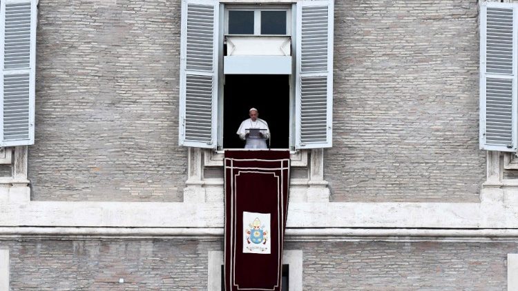 Påven Franciskus vid angelus söndagen 28 juli 2019