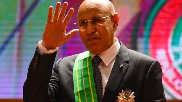 Le nouveau président mauritanien, Mohamed Ould Cheikh El Ghazouani, investi le 1er août 2019.