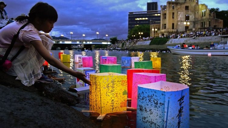 74-årsminnet för bomben över Hiroshima 