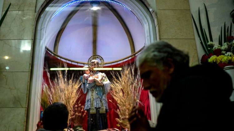In einer argentinischen Wallfahrtskirche